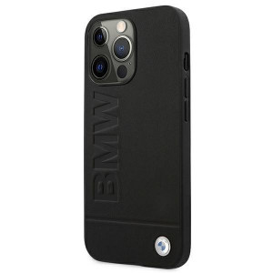Оригинален твърд гръб BMW Signature Logo Imprint BMHCP13XSLLBK - iPhone 13 Pro Max черен - Img 2