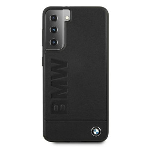 Оригинален твърд гръб BMW Signature Logo Imprint BMHCS21MSLLBK - Samsung Galaxy S21+ 5G черен - Img 3