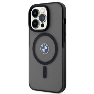 Оригинален твърд гръб BMW Signature MagSafe BMHMP14XDSLK - iPhone 14 Pro Max черен - Img 2
