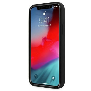 Оригинален твърд гръб BMW Silicone Signature BMHCP12SSILBK - iPhone 12 mini черен - Img 5