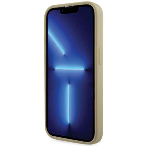 Оригинален твърд гръб GUESS Rhinestone Triangle GUHCP14LHDGTPD - iPhone 14 Pro златист - Img 5