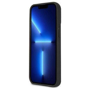 Оригинален твърд гръб KARL LAGERFELD 3D Rubber Choupette KLHCP13LCH3DBK - iPhone 13 Pro черен - Img 5