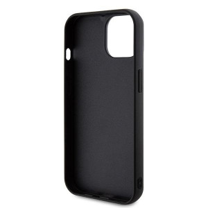 Оригинален твърд гръб KARL LAGERFELD 3D Rubber Glitter Logo - iPhone 15 черен - Img 7