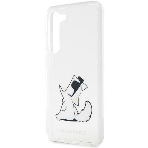 Оригинален твърд гръб KARL LAGERFELD Choupette Fun KLHCS23MCFNRC - Samsung Galaxy S23+ прозрачен - Img 6