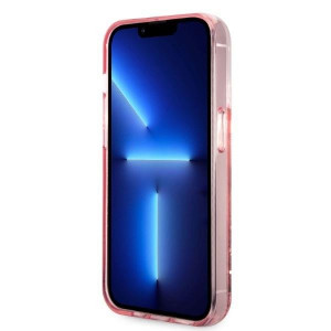 Оригинален твърд гръб KARL LAGERFELD Glitter Choupette Head KLHCP14LLNCHCP - iPhone 14 Pro розов - Img 5