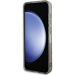 Оригинален твърд гръб KARL LAGERFELD Glitter Karl & Choupette KLHCS24MHNKCTGK - Samsung Galaxy S24+ S926 черен - Img 5