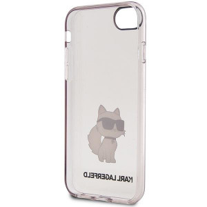 Оригинален твърд гръб KARL LAGERFELD Ikonik Choupette KLHCI8HNCHTCP - iPhone 7 / 8 / SE (2nd gen) / SE (3rd gen) розов - Img 4