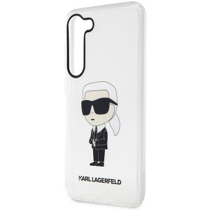 Оригинален твърд гръб KARL LAGERFELD Ikonik KARL LAGERFELD KLHCS23SHNIKTCT - Samsung Galaxy S23 прозрачен - Img 6