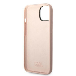 Оригинален твърд гръб KARL LAGERFELD Silicone Ikonik KLHCP14MSNIKBCP - iPhone 14 Plus розов - Img 7