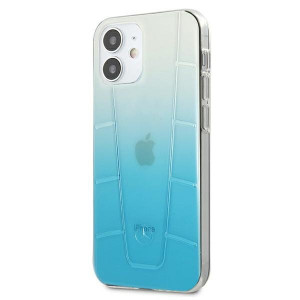 Оригинален твърд гръб MERCEDES Clear MEHCP12SCLGBL - iPhone 12 mini син - Img 2