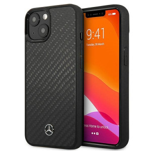 Оригинален твърд гръб MERCEDES Dynamic MEHCP13SRCABK - iPhone 13 mini черен - Img 1