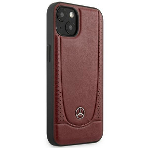 Оригинален твърд гръб MERCEDES Leather Urban MEHCP14MARMRE - iPhone 14 Plus червен - Img 4