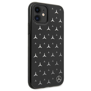 Оригинален твърд гръб MERCEDES Stars MEHCN61ESPBK - iPhone 11 сребрист - Img 5