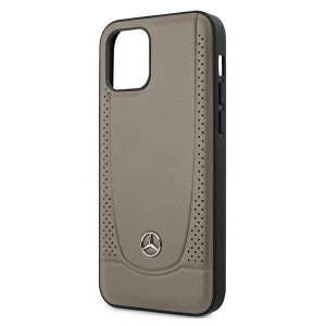 Оригинален твърд гръб MERCEDES Urban MEHCP12LARMBR - iPhone 12 Pro Max кафяв - Img 6