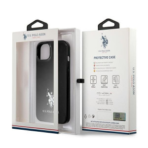 Оригинален твърд гръб US POLO Horses Logo USHCP13SUMHK - iPhone 13 mini черен - Img 8