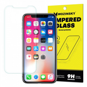 Плосък закален стъклен протектор 9H WOZINSKY - Nokia X6 / plus - Img 1