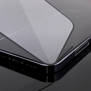 Плосък закален стъклен протектор 9H WOZINSKY - Samsung A15 / A15 5G с черна рамка - Img 3
