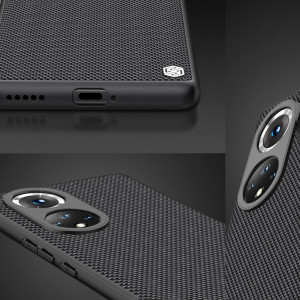 Подсилен гръб с гел рамка NILLKIN Textured - Honor 50 Pro черен - Img 13