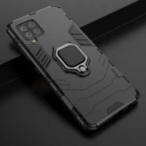 Подсилен гръб с магнитна стойка Ring Armor - Samsung Galaxy A42 5G черен - Img 7