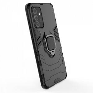 Подсилен гръб с магнитна стойка Ring Armor - Samsung Galaxy A72 син - Img 7