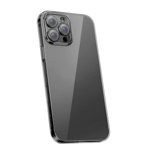 Подсилен гръб BASEUS Corning Case и стъклен протектор - iPhone 14 Pro прозрачен - Img 2