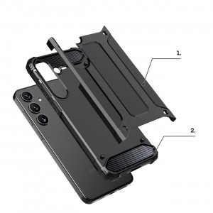 Подсилен гръб Hybrid Armor - Samsung Galaxy S24+ черен - Img 7