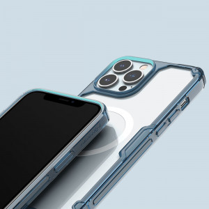 Подсилен гръб NILLKIN Nature Pro MagSafe - iPhone 14 Pro син - Img 16