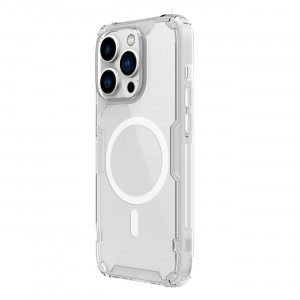 Подсилен гръб NILLKIN Nature Pro MagSafe - iPhone 15 Pro Max бял - Img 4