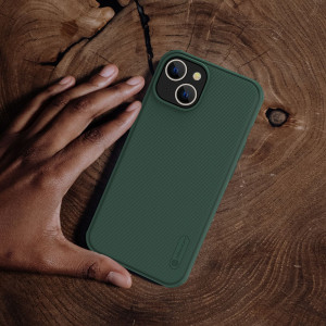 Подсилен гръб NILLKIN Super Frosted Shield Pro - iPhone 14 Plus тъмнозелен - Img 15
