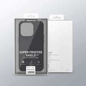 Подсилен гръб NILLKIN Super Frosted Shield Pro - iPhone 14 Pro Max черен - Img 5