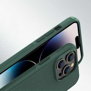 Подсилен гръб NILLKIN Super Frosted Shield Pro - iPhone 14 Pro Max черен - Img 13