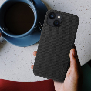 Подсилен гръб NILLKIN Super Frosted Shield Pro - iPhone 15 Plus син - Img 14