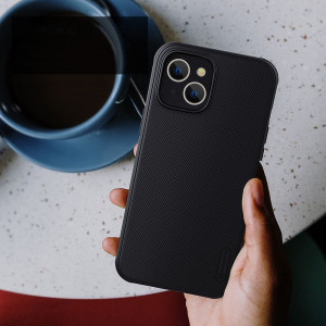 Подсилен гръб NILLKIN Super Frosted Shield Pro MagSafe - iPhone 14 Plus черен - Img 16