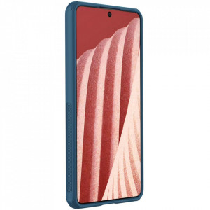 Подсилен гръб NILLKIN Super Frosted Shield Pro - Samsung Galaxy A73 5G син - Img 6