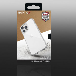 Подсилен гръб Raptic X-Doria Clear - iPhone 14 Pro прозрачен - Img 3