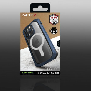 Подсилен гръб Raptic X-Doria Secure MagSafe - iPhone 14 Pro син - Img 6