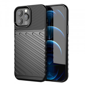 Подсилен гръб Thunder - iPhone 13 Pro Max черен - Img 1