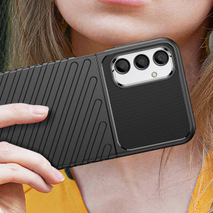 Подсилен гръб Thunder - Samsung Galaxy A24 черен - Img 5