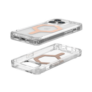 Подсилен гръб UAG Plyo Pro MagSafe - iPhone 15 Pro ice-gold розов - Img 3