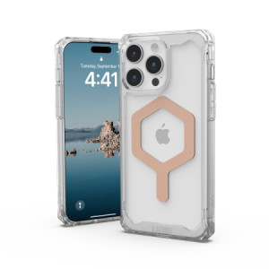 Подсилен гръб UAG Plyo Pro MagSafe - iPhone 15 Pro Max ice-gold розов - Img 5