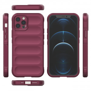 Подсилен гъвкав гръб Magic Shield - iPhone 12 Pro червен - Img 6