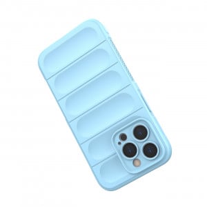 Подсилен гъвкав гръб Magic Shield - iPhone 13 Pro светлосин - Img 6