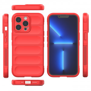 Подсилен гъвкав гръб Magic Shield - iPhone 13 Pro червен - Img 8