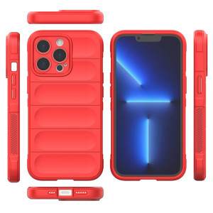 Подсилен гъвкав гръб Magic Shield - iPhone 13 Pro Max червен - Img 8