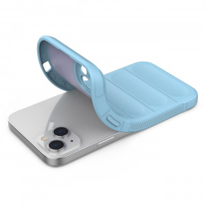 Подсилен гъвкав гръб Magic Shield - iPhone 14 Plus светлосин - Img 4