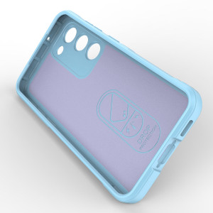 Подсилен гъвкав гръб Magic Shield - Samsung Galaxy S23+ син - Img 20