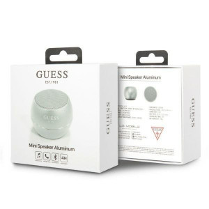 Преносима Bluetooth 5.0 колонка GUESS GUWSALGEG 3W сива - Img 4