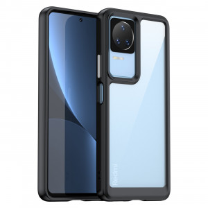 Прозрачен гръб с гел рамка Outer Space - Xiaomi Poco F4 черен - Img 11