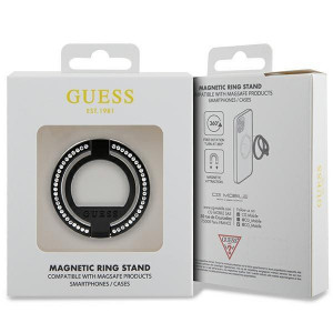 Ринг държач GUESS MagSafe GUMRSALDGK черен - Img 4