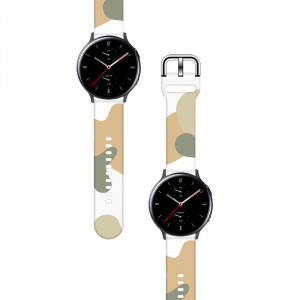 Силиконова каишка Moro - Samsung Galaxy Watch4 Classic 46mm (6) камуфлаж - Img 2